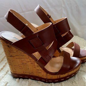 Charles David platform wedge size 8.5
